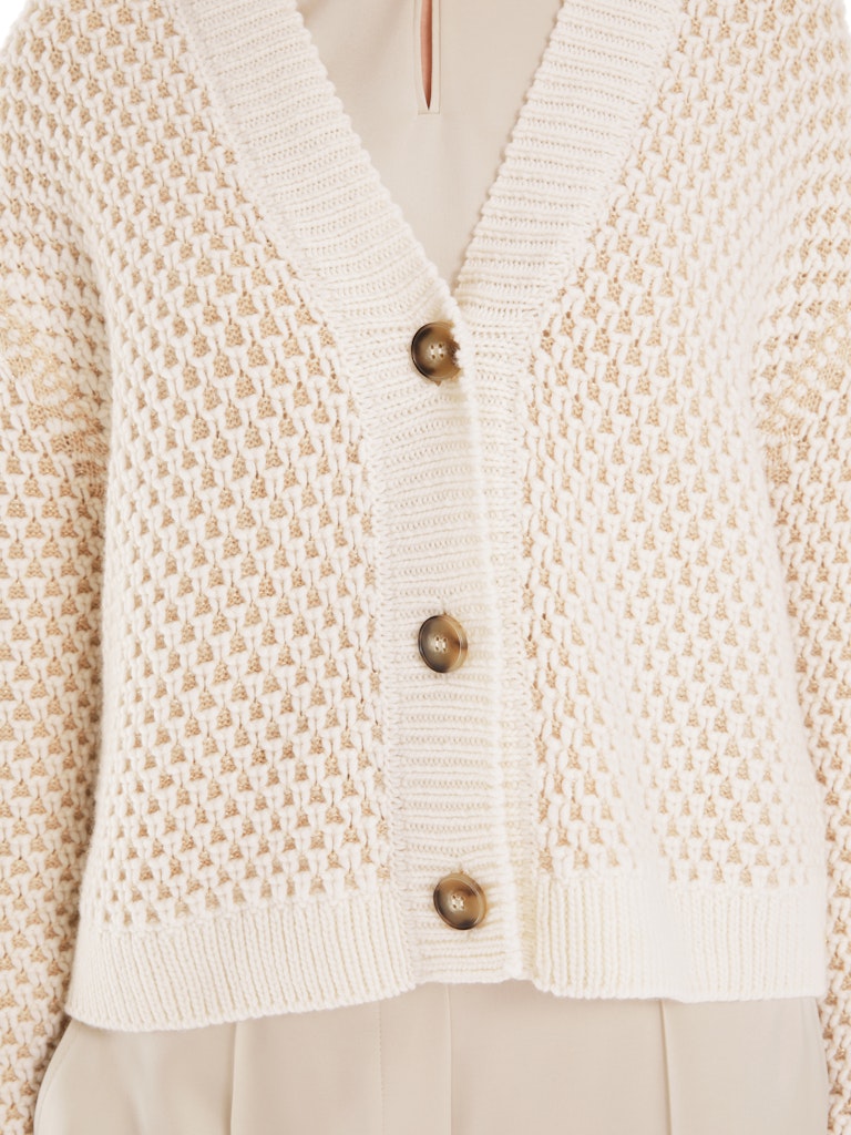 Cardigan in Glitzer - Knitted in Germany