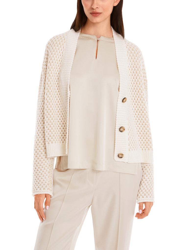 Cardigan in Glitzer - Knitted in Germany