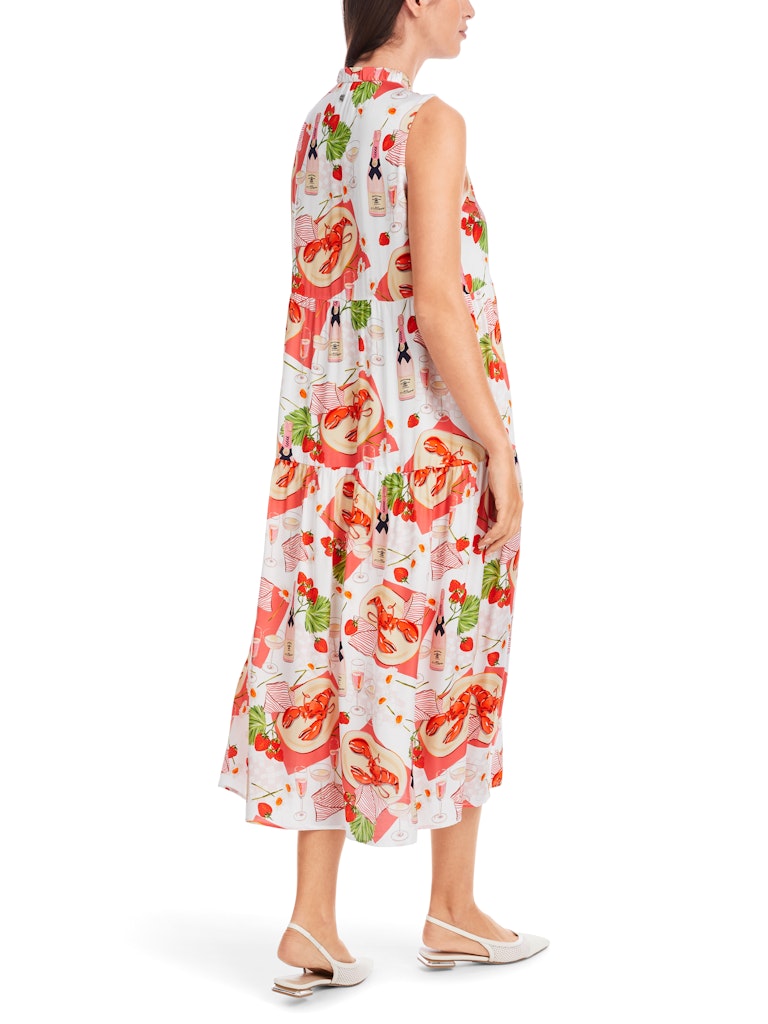 Ärmelloses Minikleid mit Lobster-Print
