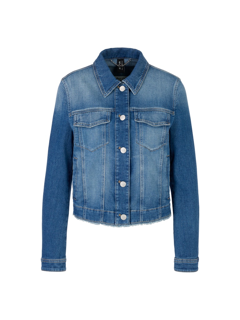 Jeansjacke in Denim - "Rethink Together"