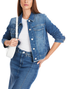 Jeansjacke in Denim - "Rethink Together"