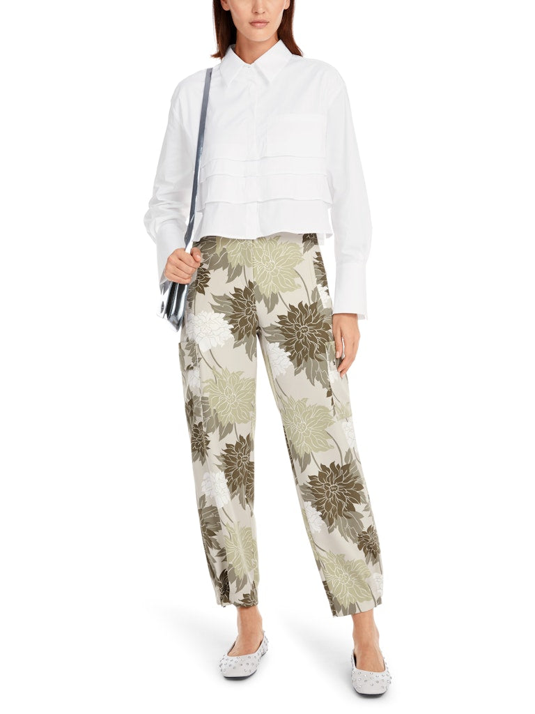 Bluse mit Volants