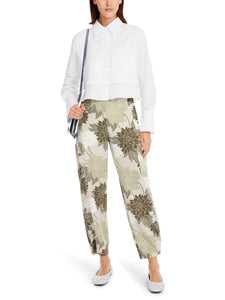 Bluse mit Volants