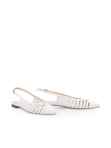 Flache Slingbacks "Rethink Together"