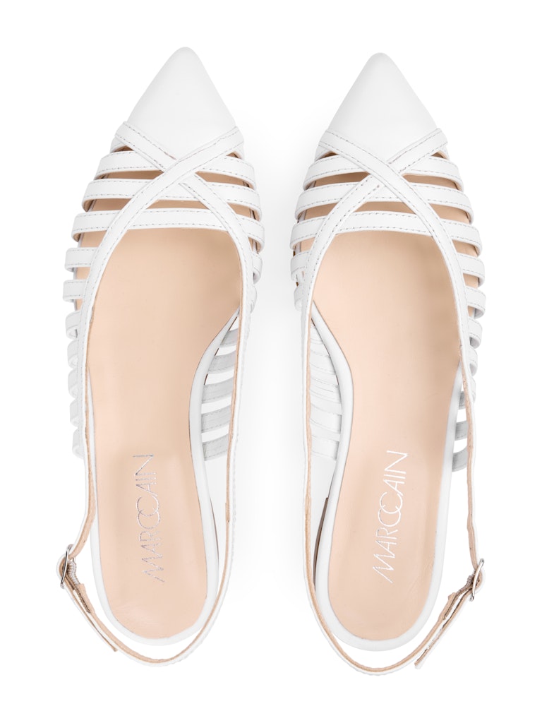 Flache Slingbacks "Rethink Together"