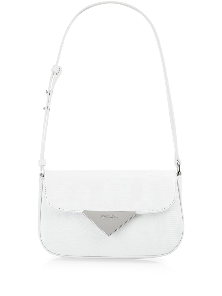 Schultertasche mit Metall-Verschluss
