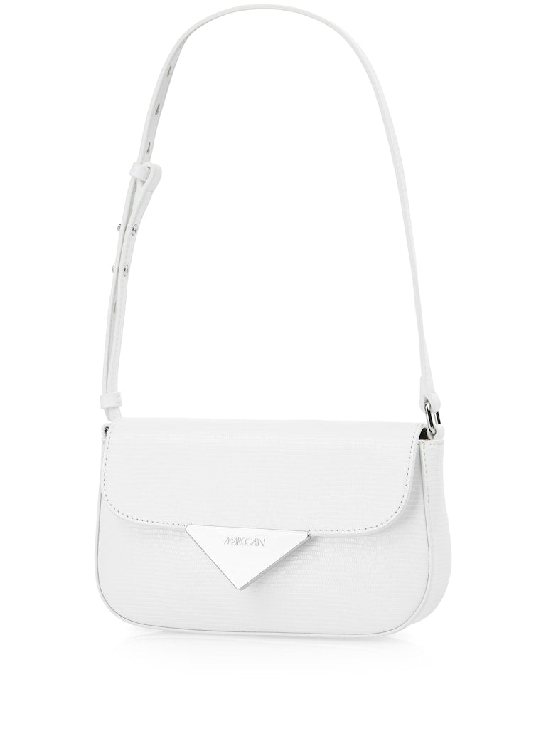 Schultertasche mit Metall-Verschluss