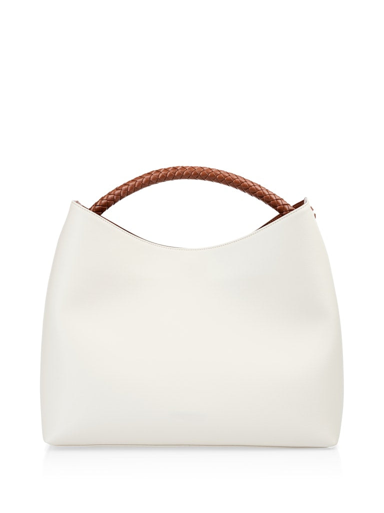 Satchel-Bag mit geflochtenem Henkel