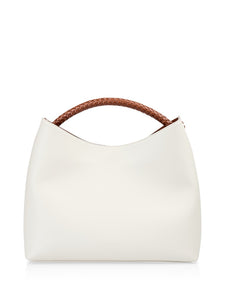 Satchel-Bag mit geflochtenem Henkel