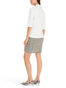 Polo-Shirt mit Strass-Besatz