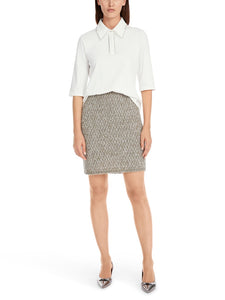 Polo-Shirt mit Strass-Besatz