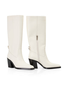 Westernstiefel mit Blockabsatz