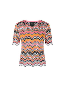 Pullover mit Zacken Knitted in Germany