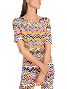 Pullover mit Zacken Knitted in Germany