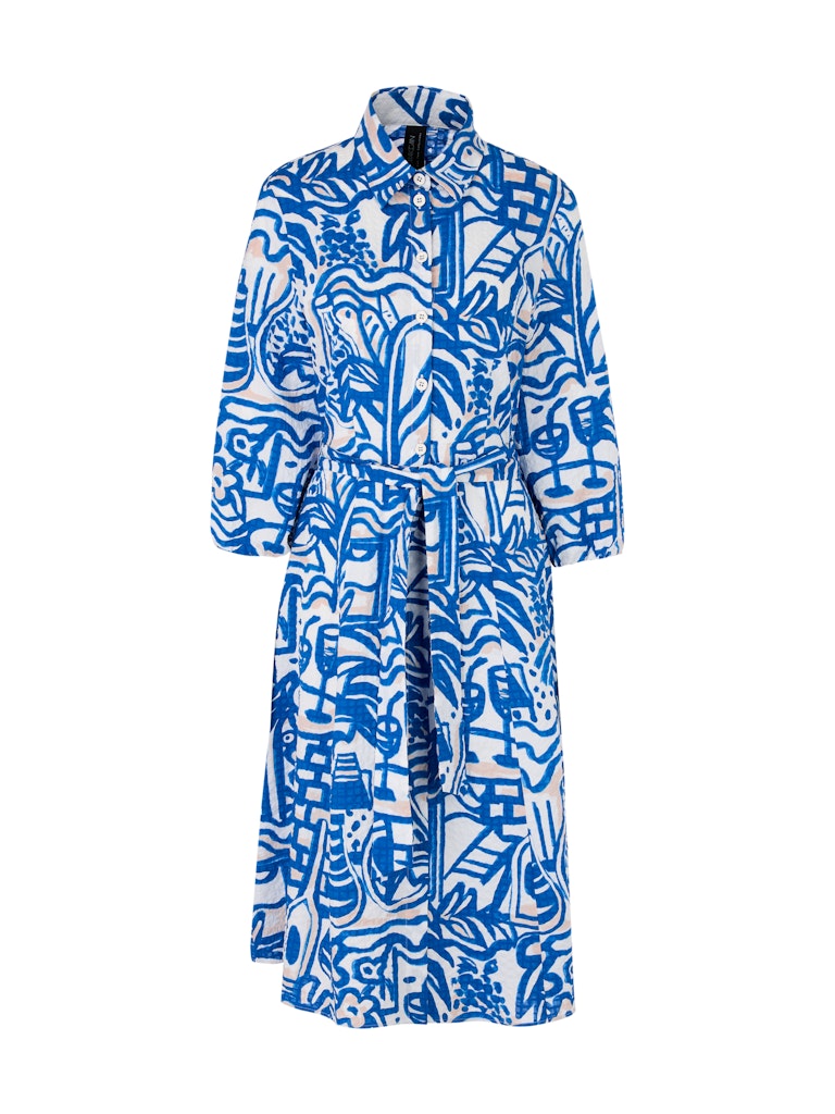Hemdkleid mit Gemälde-Print