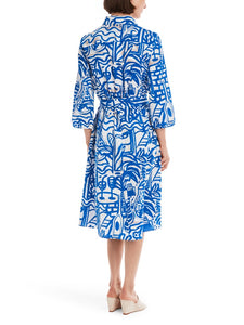 Hemdkleid mit Gemälde-Print