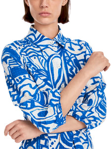 Hemdkleid mit Gemälde-Print