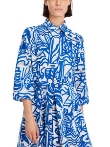 Hemdkleid mit Gemälde-Print