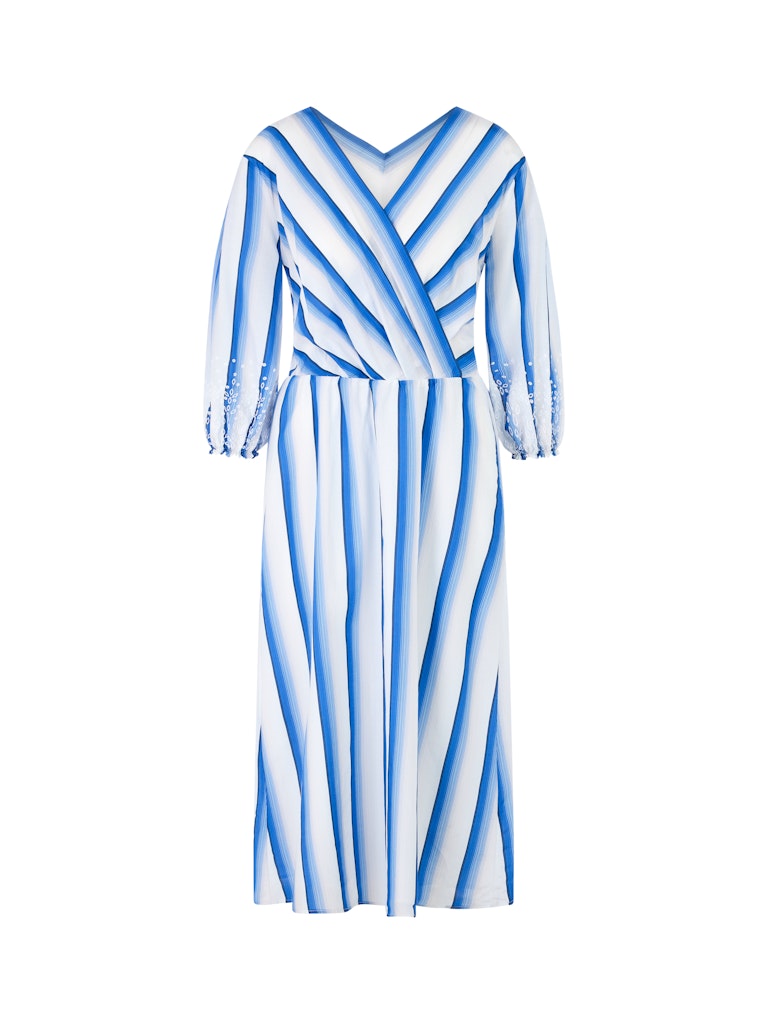 Kleid in Wickel-Optik