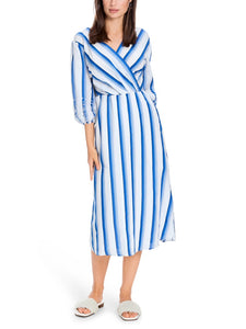 Kleid in Wickel-Optik
