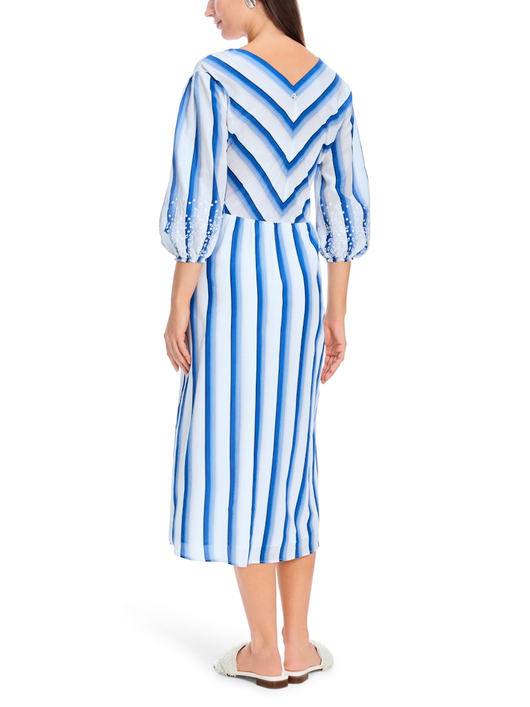 Kleid in Wickel-Optik