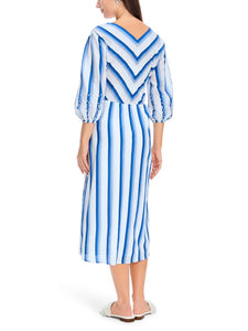 Kleid in Wickel-Optik