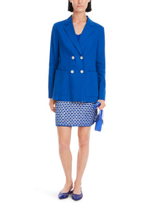 Blazer im Leinen-Mix