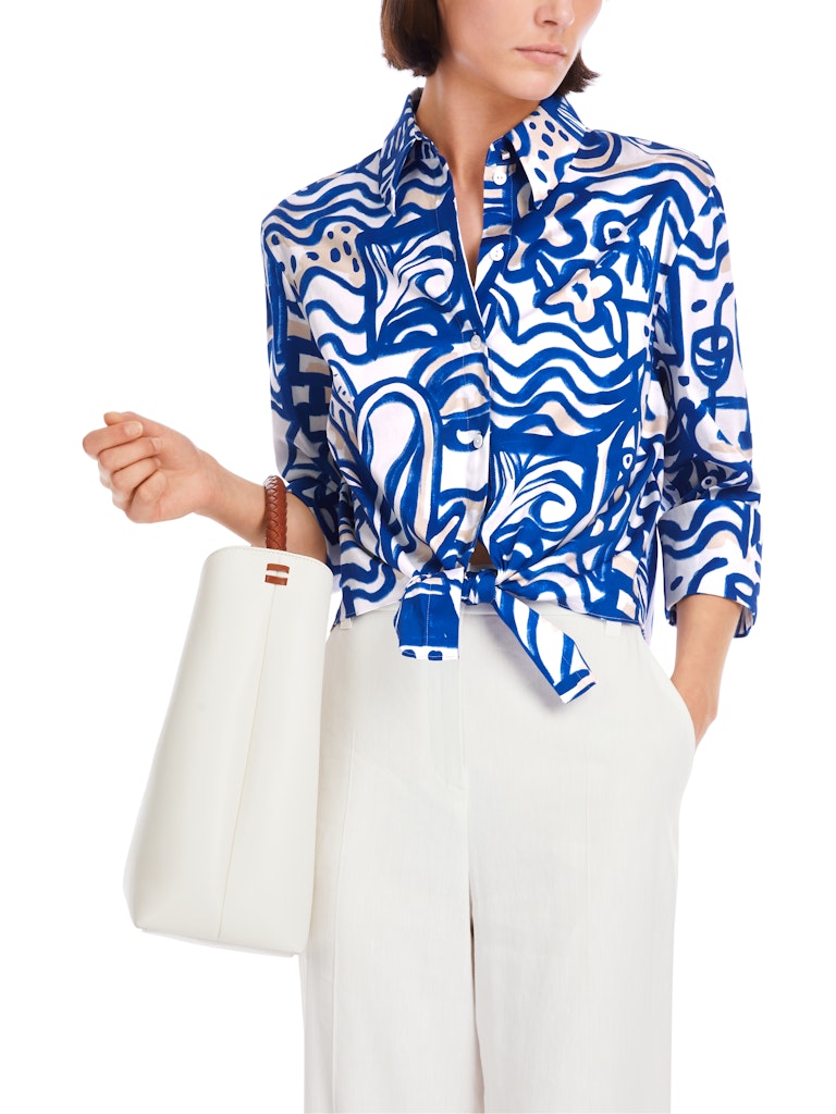 Bedruckte Bluse