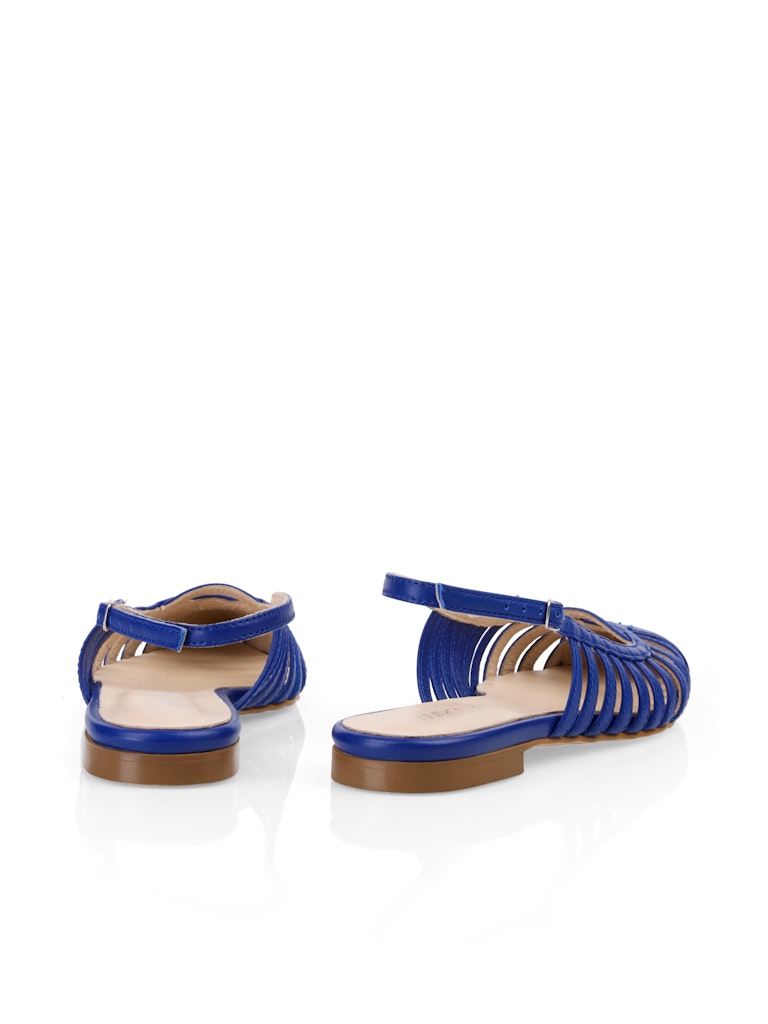 Flache Slingbacks "Rethink Together"