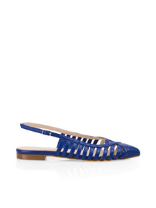 Flache Slingbacks "Rethink Together"