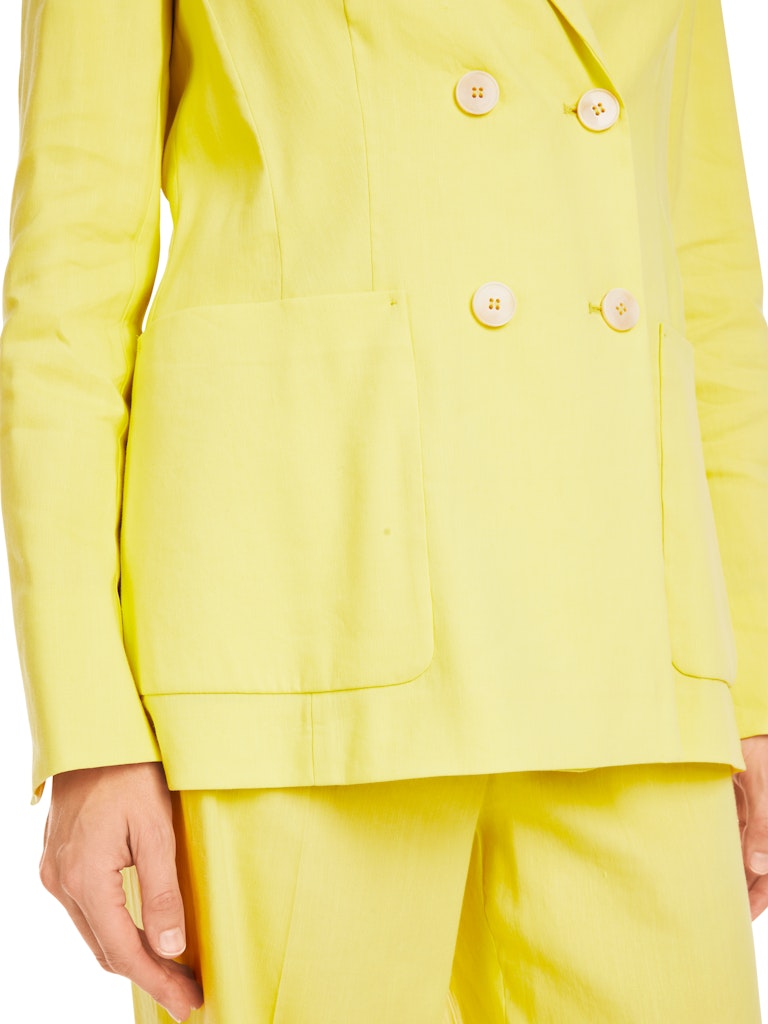 Blazer im Leinen-Mix