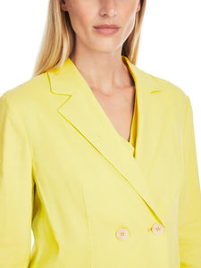 Blazer im Leinen-Mix