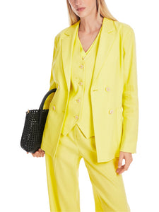 Blazer im Leinen-Mix