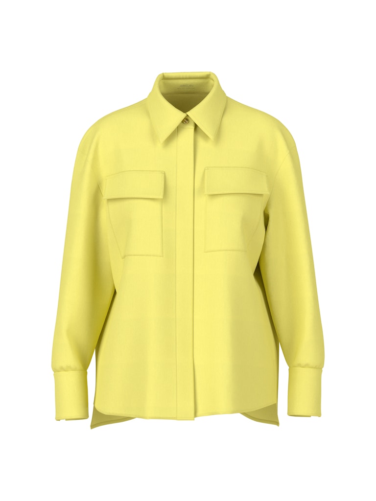 Oversized Hemdbluse im Utility Style