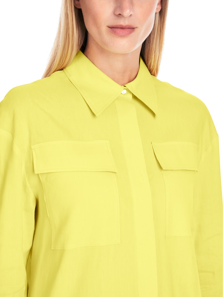 Oversized Hemdbluse im Utility Style