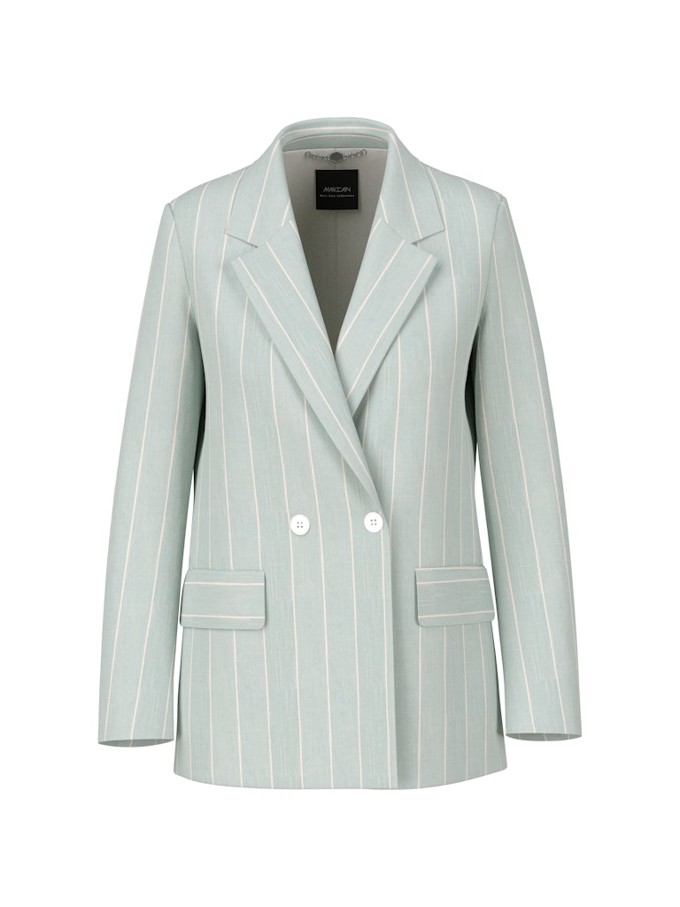 Großer Blazer in Nadelstreif