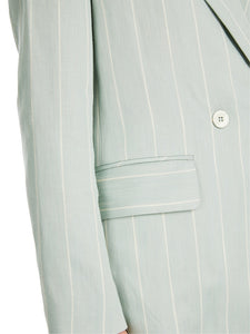 Großer Blazer in Nadelstreif