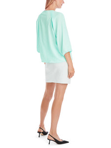 Weite Raglan-Bluse "Rethink Together"