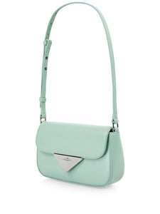 Schultertasche mit Metall-Verschluss