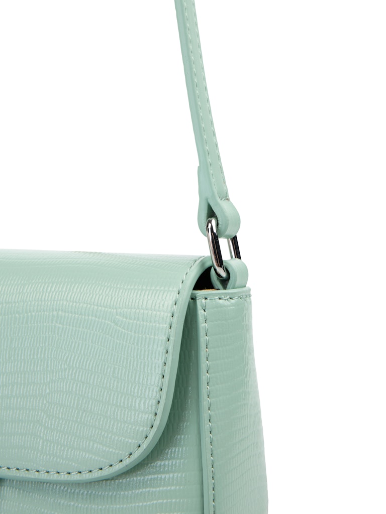 Schultertasche mit Metall-Verschluss