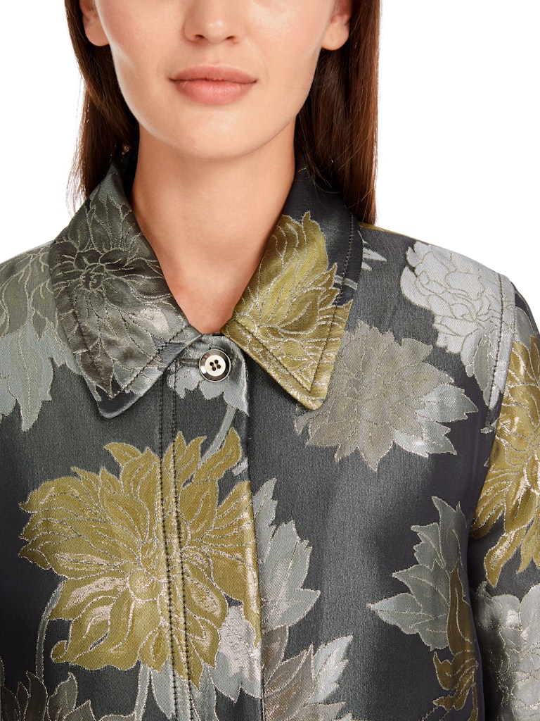 Kurze Jacquard-Jacke