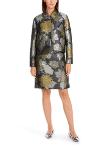 Kurze Jacquard-Jacke