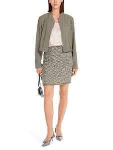 Weich fließende Blouson-Jacke