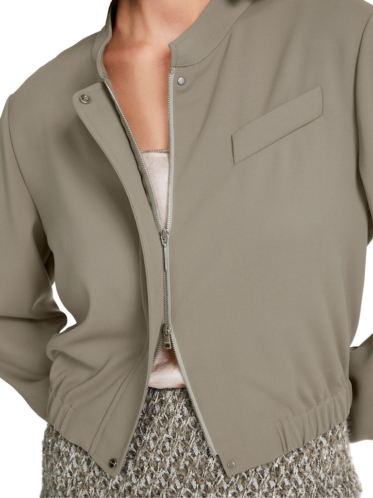 Weich fließende Blouson-Jacke