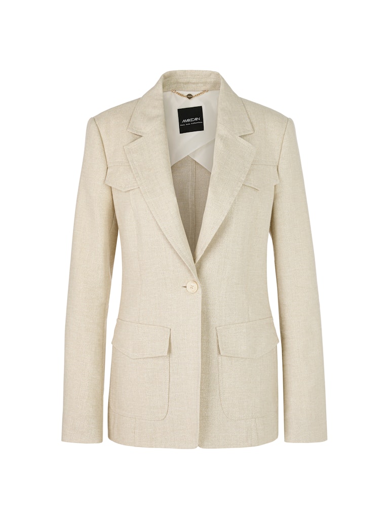 Körpernaher Blazer im Utility-Stil
