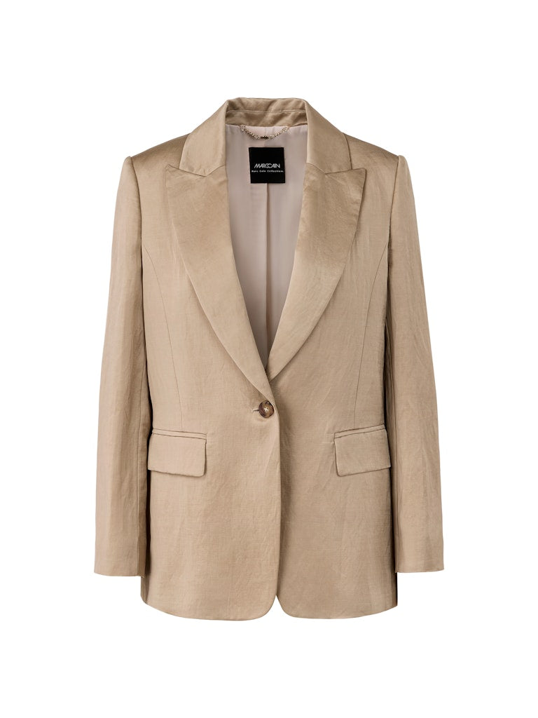 Körpernaher Blazer in Satin