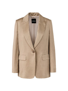 Körpernaher Blazer in Satin
