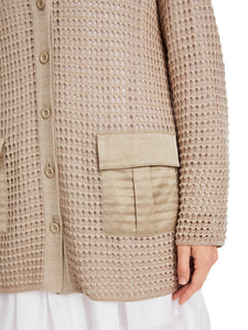 Strick-Cardigan "Rethink Together"