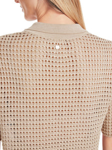 Polo Shirt in Strick "Rethink Together"