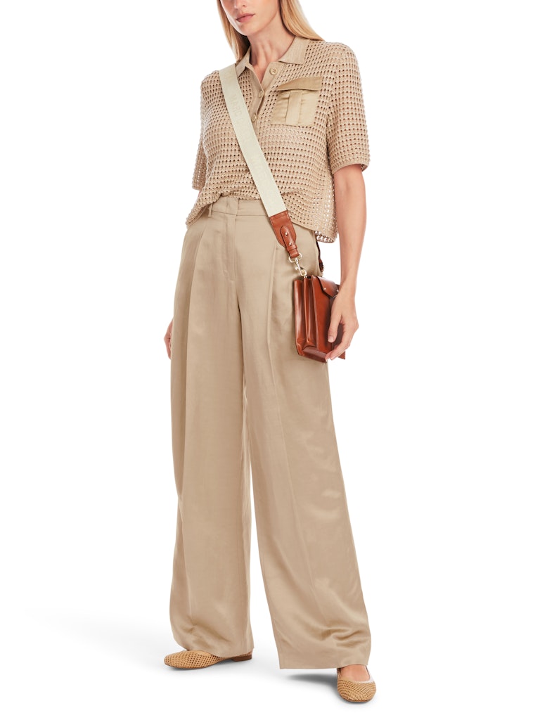 Weite Bundfaltenhose - Modell WICHITA